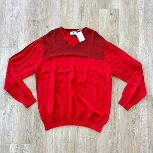 Mens NWT Southern Pines Red Sweater - XL